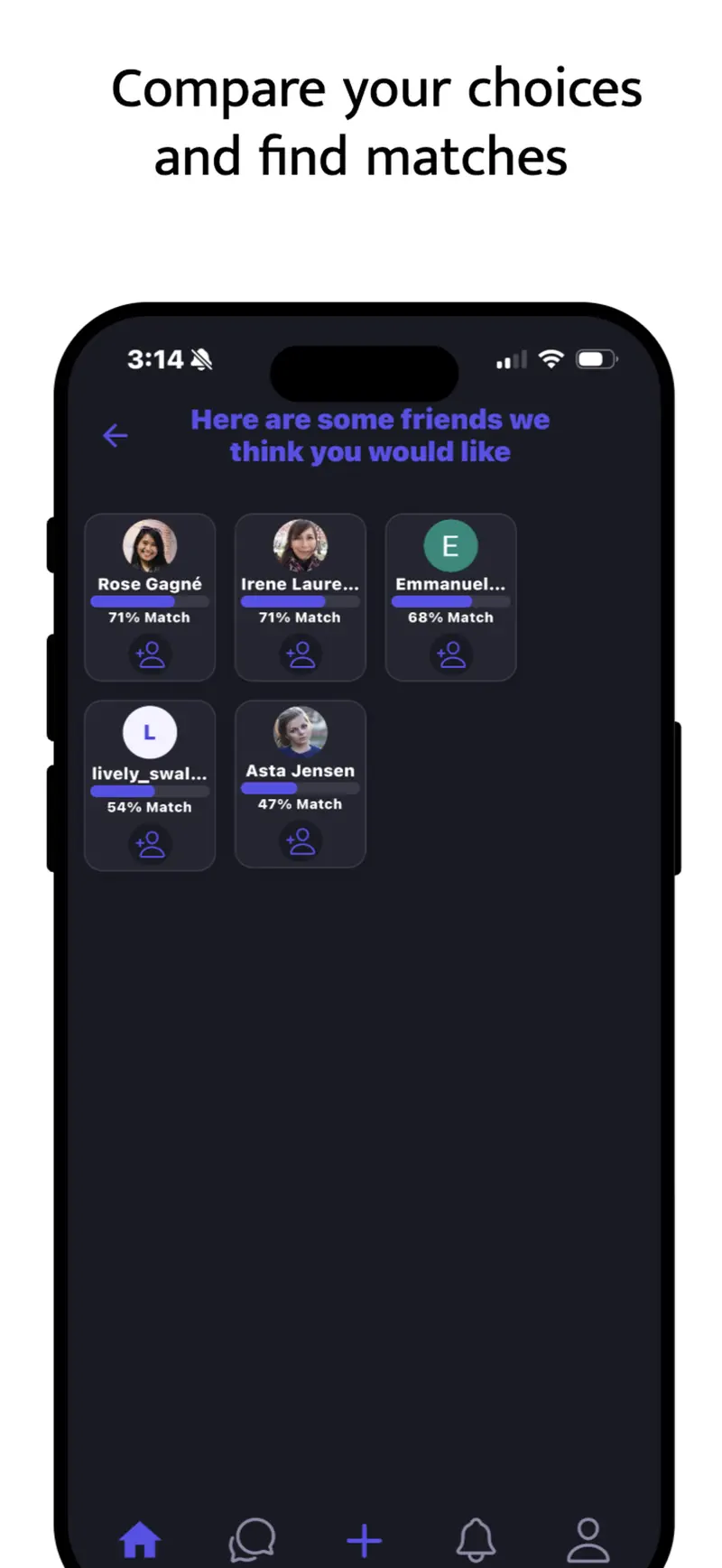 AsQkme – Social Polls Matching screenshot 4