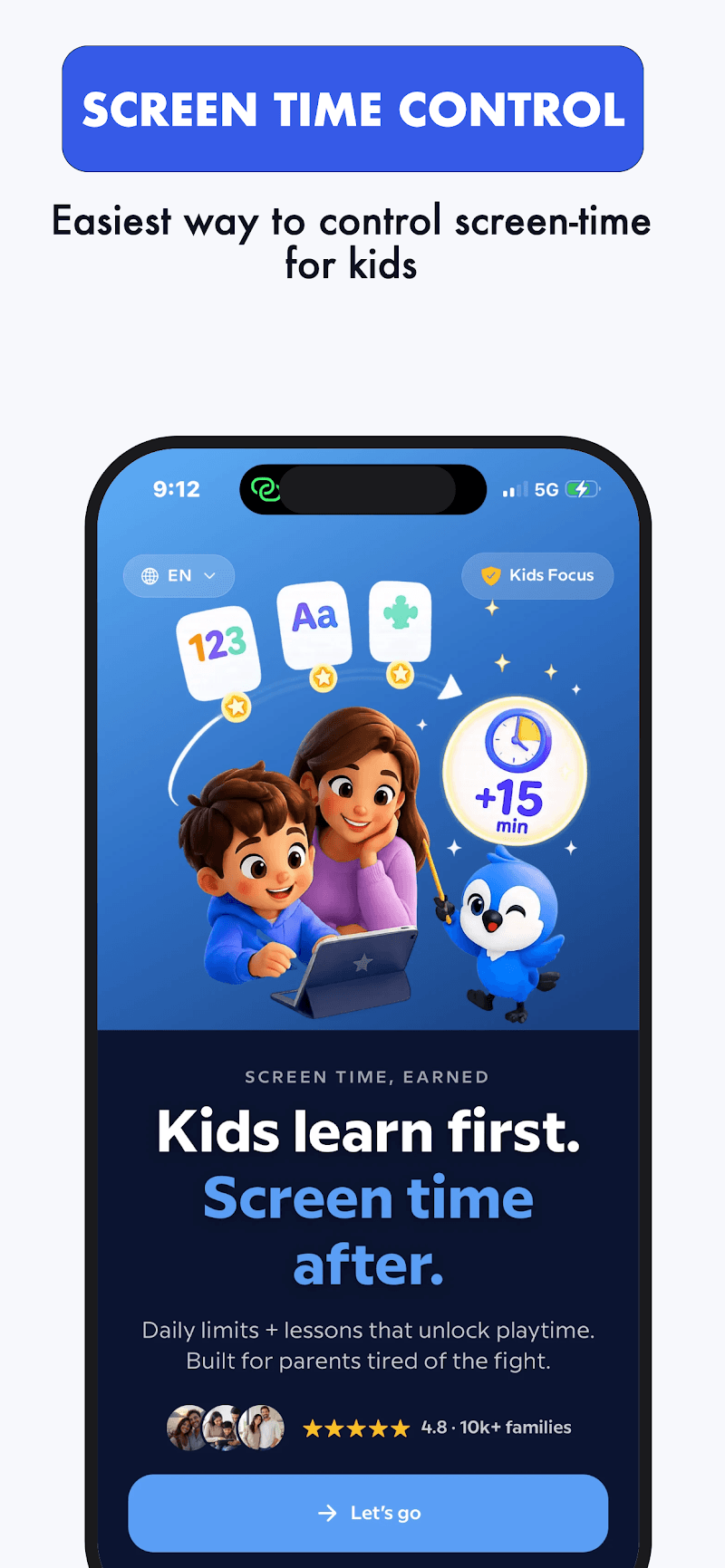 Kids Focus: Screen Time screenshot