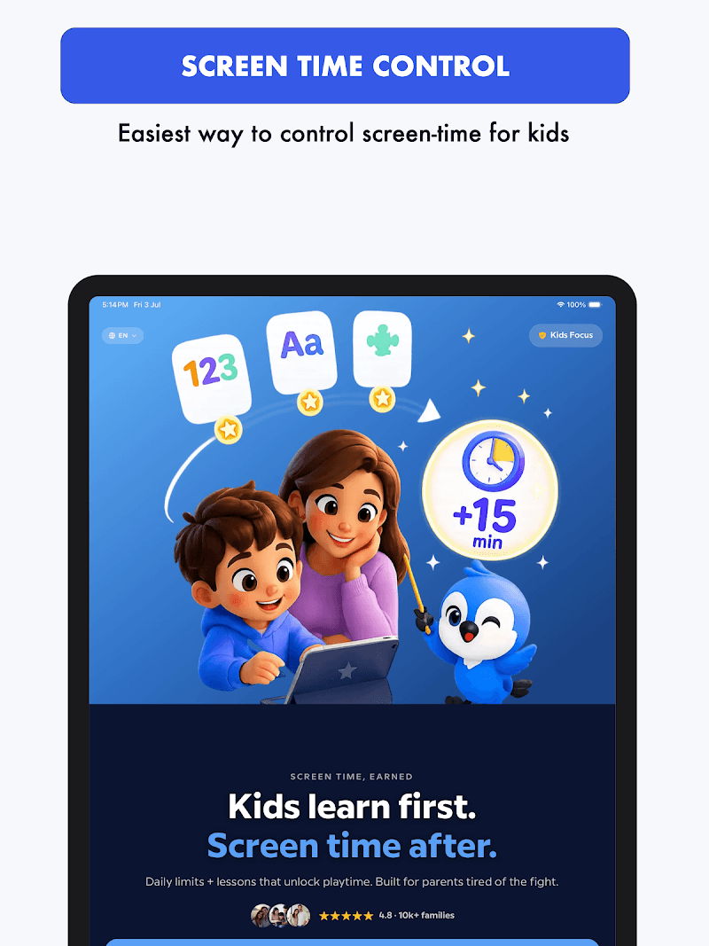 Kids Focus: Screen Time screenshot 6