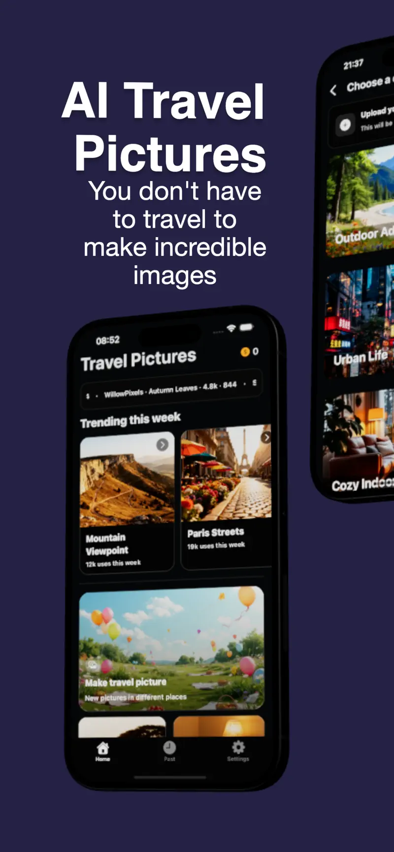 Travel Pictures AI - PhotoFun screenshot
