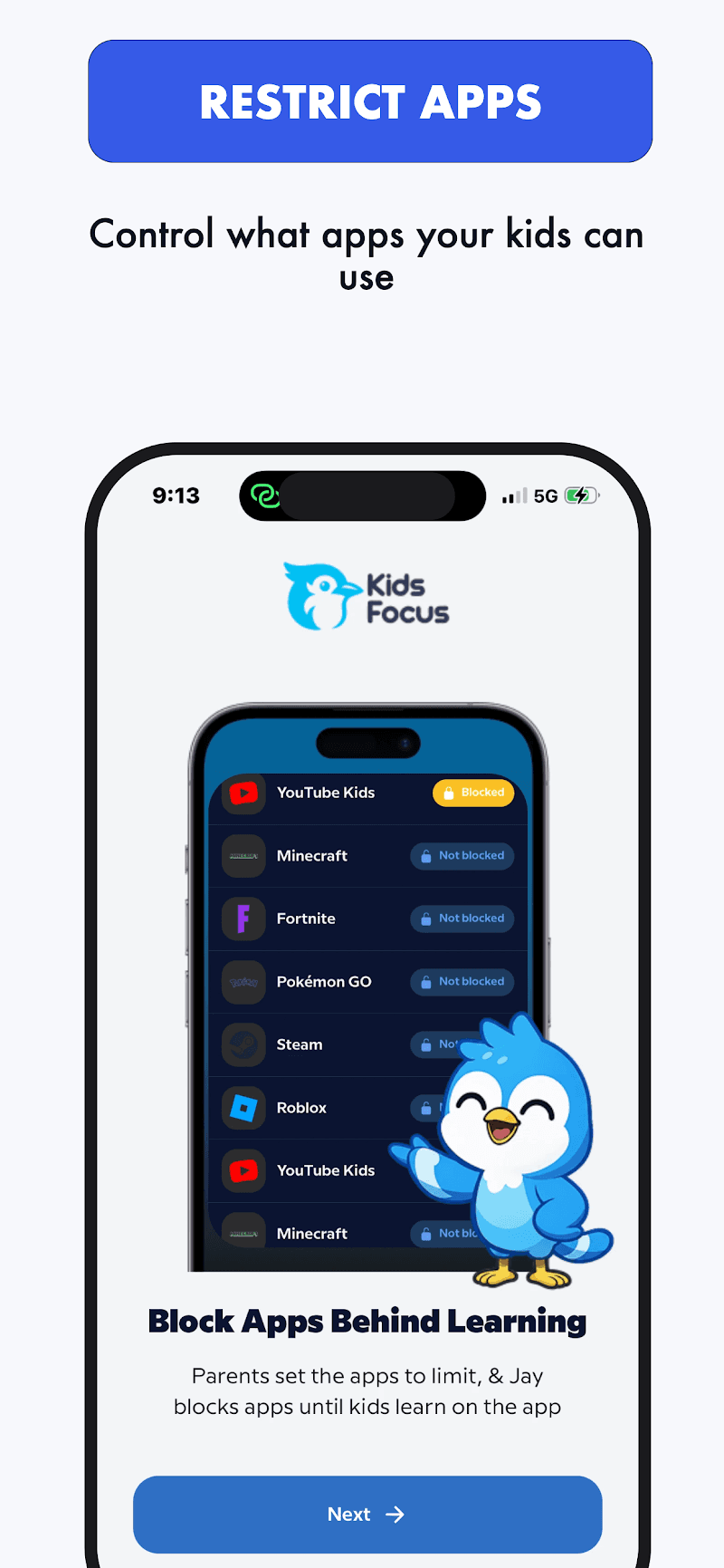 Kids Focus: Screen Time screenshot 2