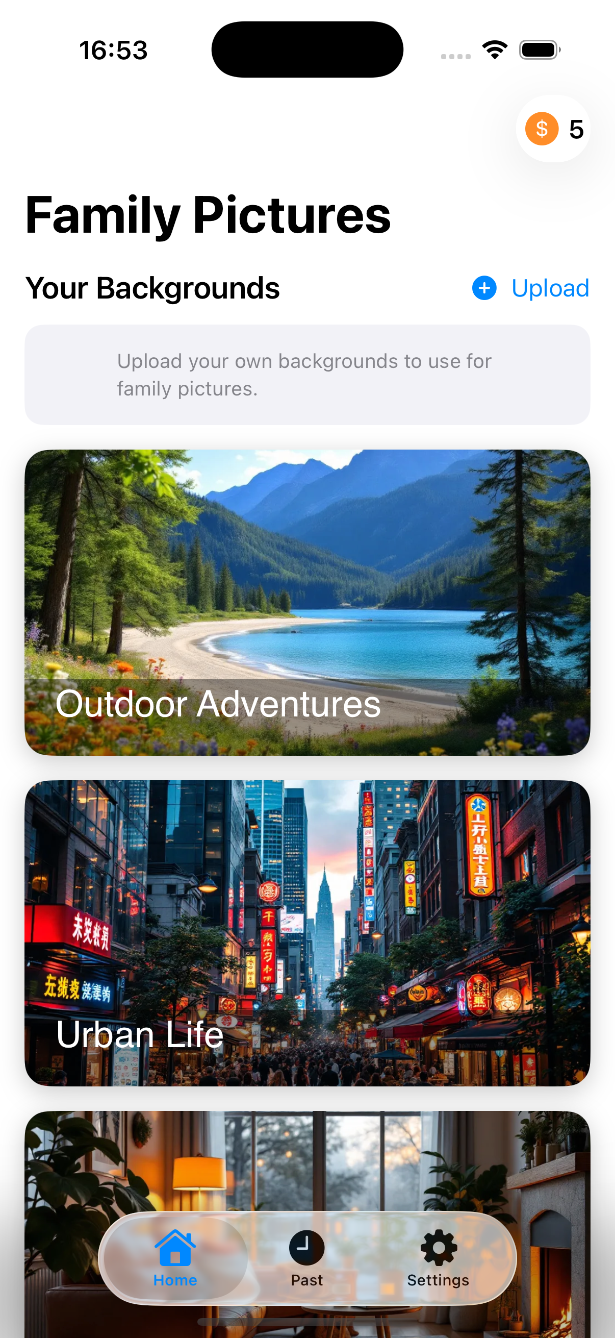 Family Pictures App Screenshot